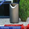 Stainless Steel Outdoor Trash Can for Parks and Commercial Areas
