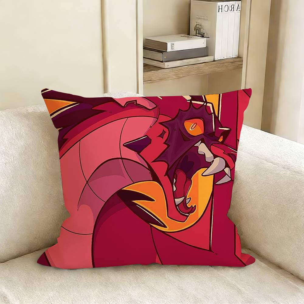 WWings of FFire Dragon Pillow Case Living Room Sofa Cushion Cover Suitable For Home Bedroom Room Decoration