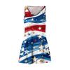 Women's Casual Sundress With Pockets Summer Boho Beach Dress Floral Blouses For Women T-Shirts Dress V Neck Loose Tank Dresses