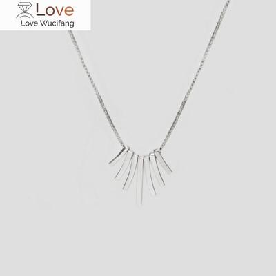 925 Sterling Silver Tassel Necklaces & Pendants For Women Fashion Lady Festival Gift Sterling-silver-jewelry