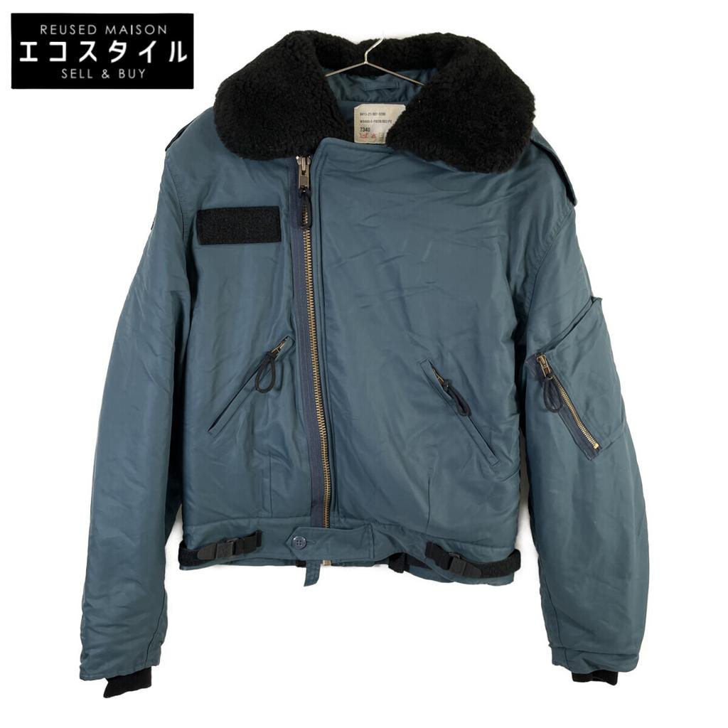 Military Blue 8415-21-907-9290 7340 TYPE IV Flight Jacket Canadian Military Jacket Not Written khakiUsed