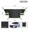 Magnetic Car Windshield Snow Cover, Winter Ice Frost Shield with Side Window & Mirror Protector, Universal for Sedan, SUV
