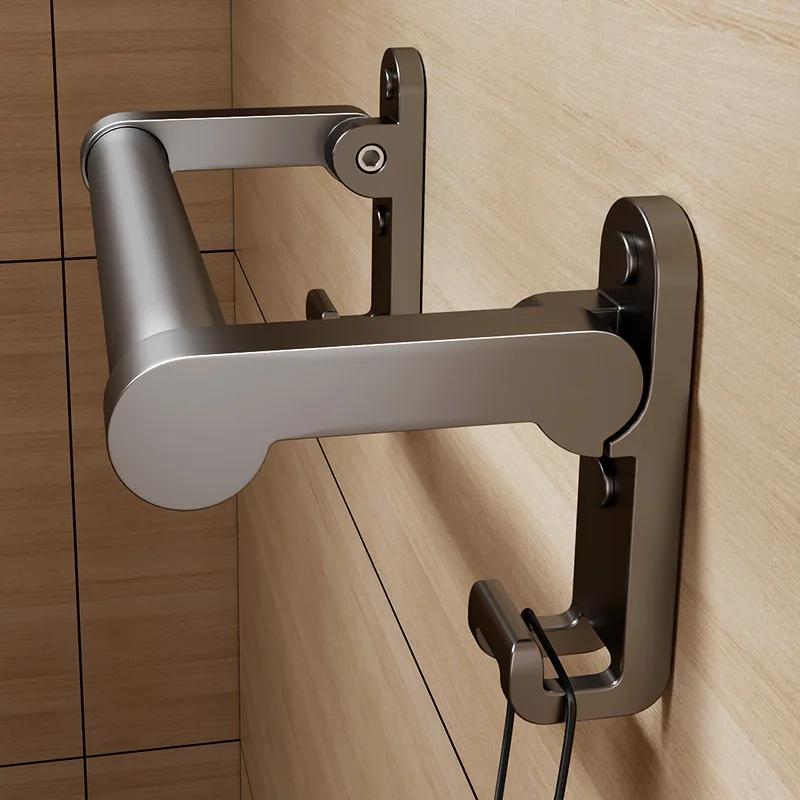 Bohrfreie Armlehne Klappbar Badezimmer Toilette Ältere Sicherheit Toilettenarmlehnen Geländer Schwangere Frauen Toilette Rutschfester Griff