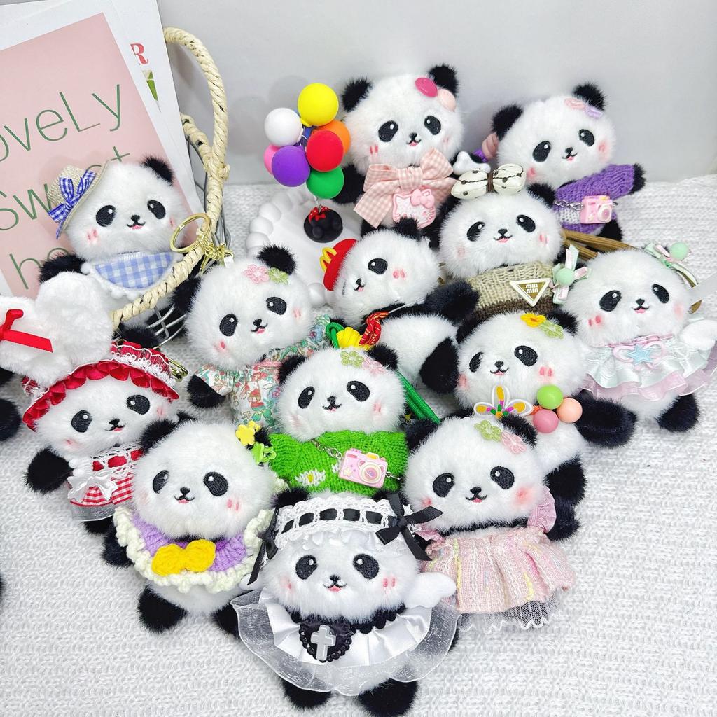 Cute Panda Pendant, Teddy Bear Doll Pendant, Panda Keychain, Chengdu Panda Gift