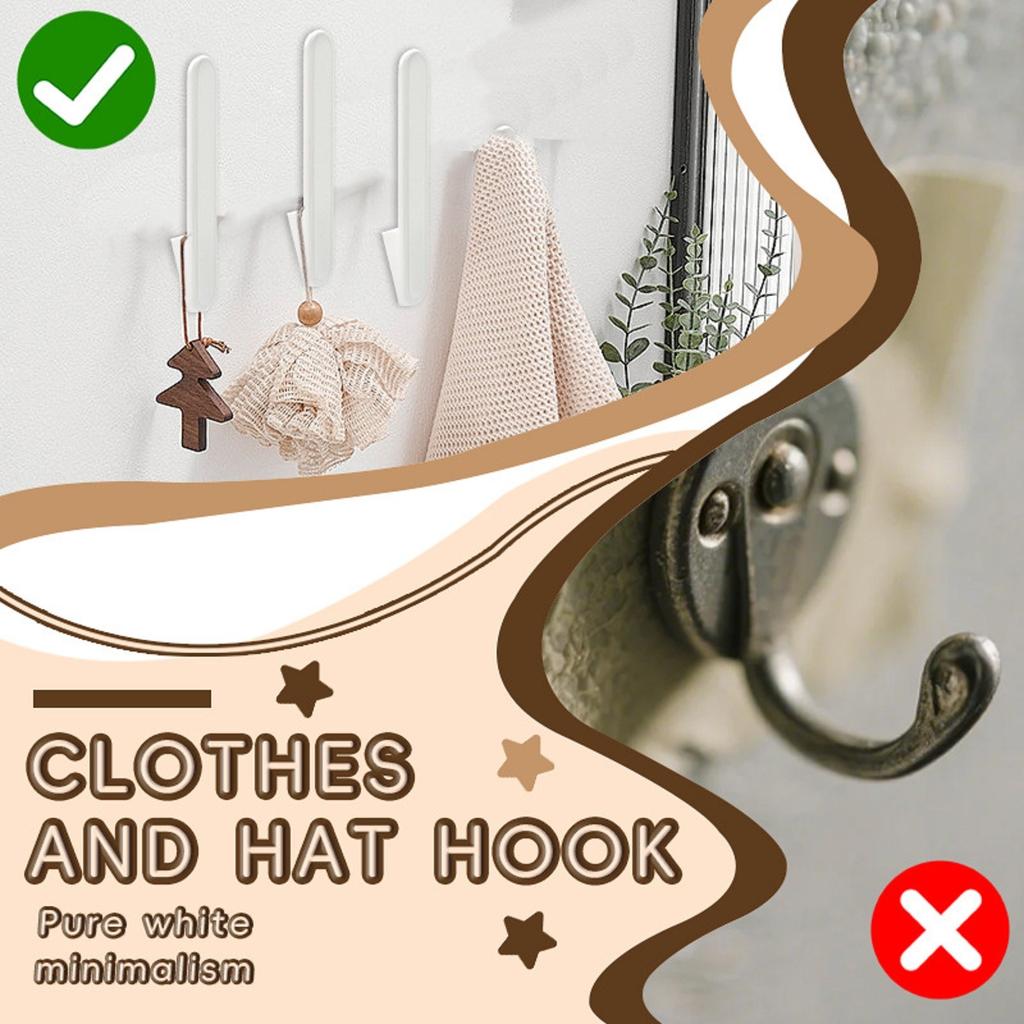 Clothing Hook, Modern And Simples Nordics Wall Wardrobe Hook, Universal Home Hook