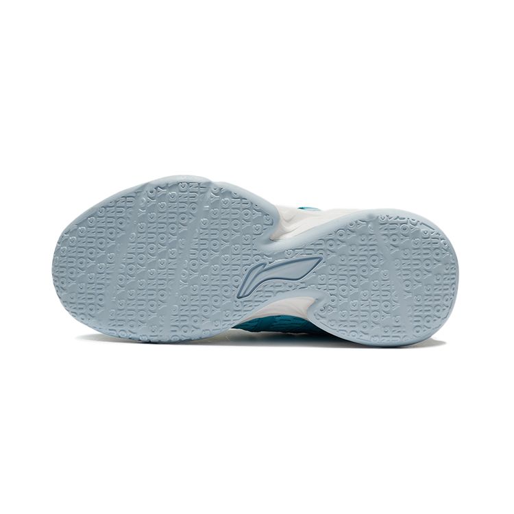 LiNing Youth  Non-Slip Shock Absorbing Wear-Resistant Low-Top Basketball Shoes Kids Sneakers Blue YKBS010-5
