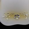 Bell Shape Vintage Frosted & Clear Glass Lamp Shade