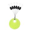 Premium Silicone Fishing Floats Stoppers Extra Tight Rubber 100Pcs Bulk Olive Shape Angling Accessory High Elasticity Durable