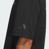 Adidas Verbiage Short Casual Versatile T-Shirt With Dropped Shoulders Men Tops Black JN9444