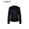 PORTS Women's Long Sleeve Knit Cardigan LM8K039MXE005