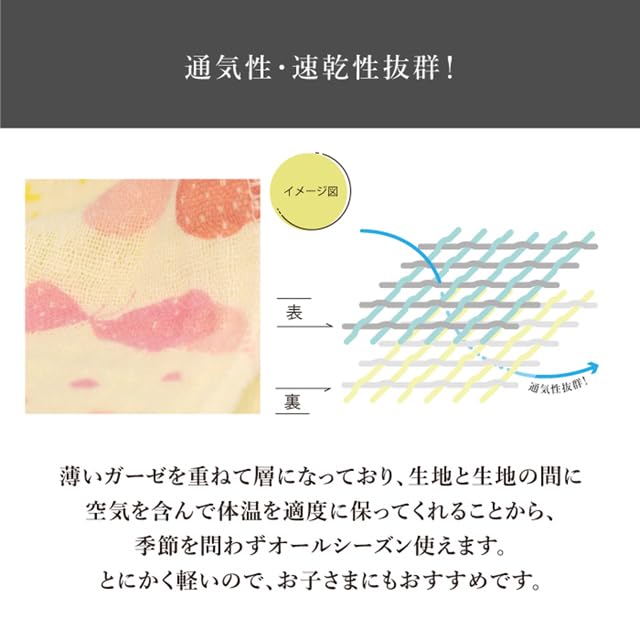 Contex Baby Throw Cotton Gauze Baby Blanket <52510-002> (Sheep (Pink))