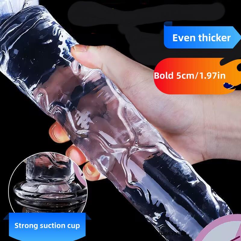 New  Female penis masturbation 6 Sizes Dildos Erotic Jelly Dildo Artificial Penis  Suction Cup Dick Erotic Anal Gode Sex Toy