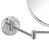 Wall Mounted Makeup Mirror Bathroom Stylish Electroplating Cosmetic Mirror Accessory