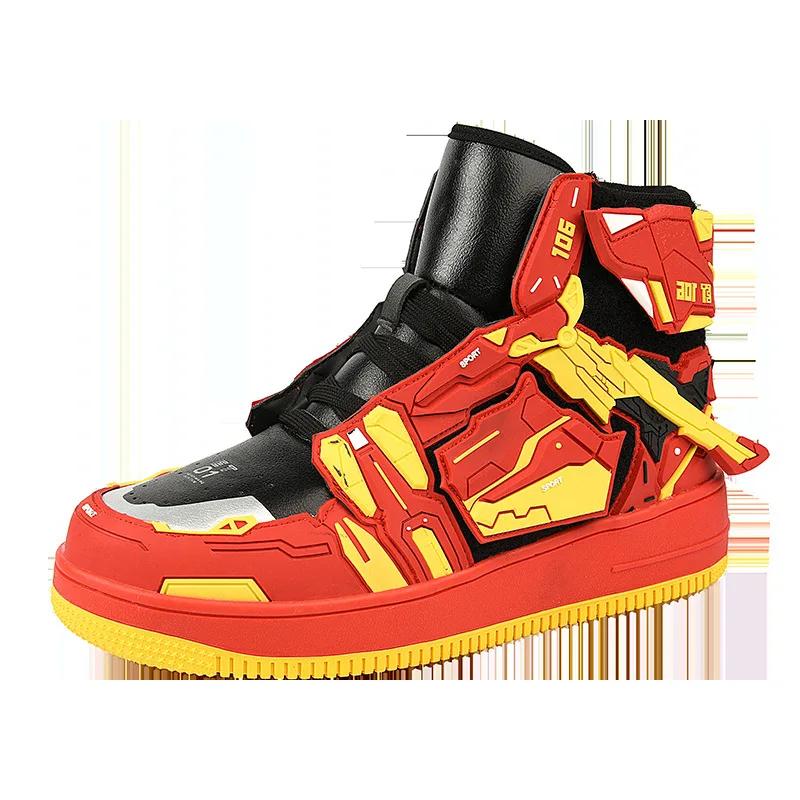 2024 New High Top Board Shoes Couple Comfortable Casual Men's Breathable Sports Shoes Women's Running Shoes Sneakers Men