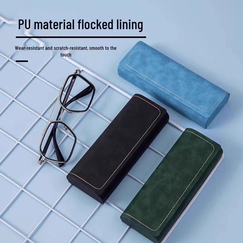 Men's Retro Anti-Pressure Myopic & Sunglasses Case