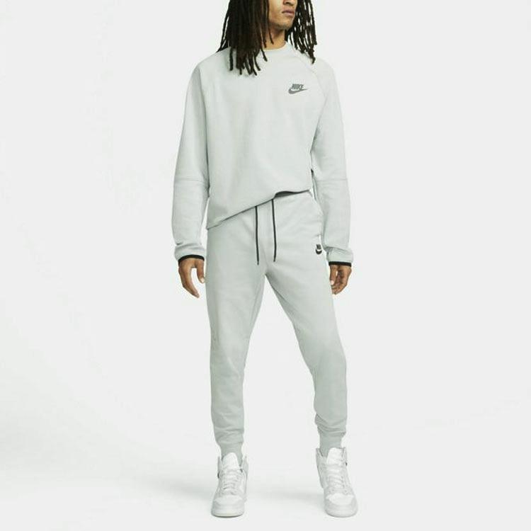 New Nike Knitted Sweatpants Men's Gray DD5294-077