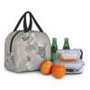 Luxury Pearl And Abalone Poodle Dog Insulated Lunch Bag for Women Resuable Pudel Caniche Cooler Thermal Bento Box Work School