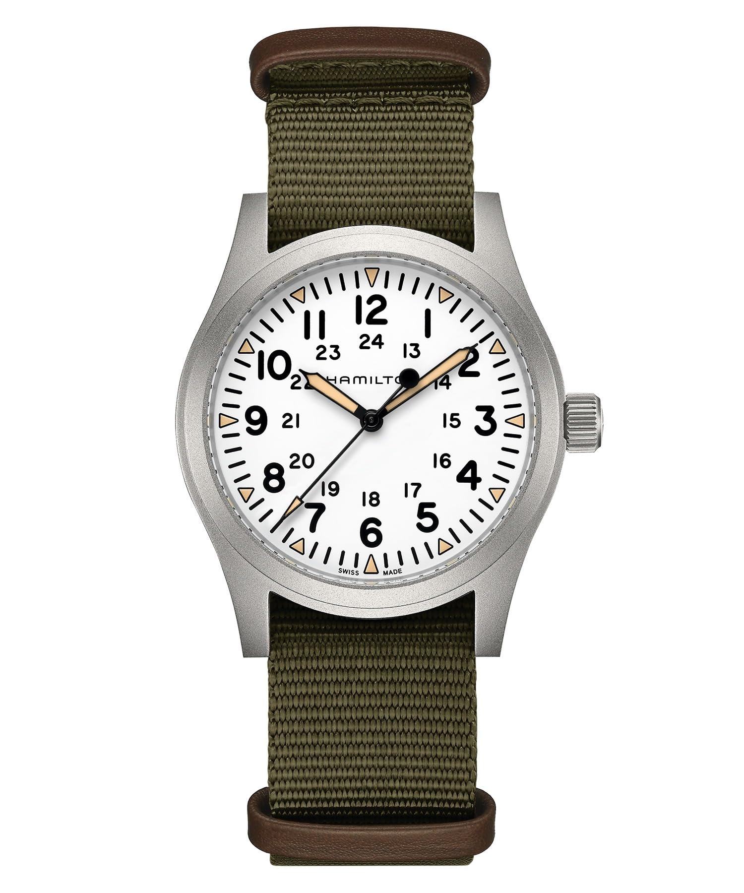 

HAMILTON Watch Genuine Warranty Khaki Field Mechanical Manual Winding H69529913 Imported [Hamilton] Men s [Regular Product]