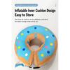 Inflatable Pet Recovery Collar Soft Plush Dog Cone Alternative Adjustable Anti Licking Donut Neck Collar For Pet Dogs And Cats