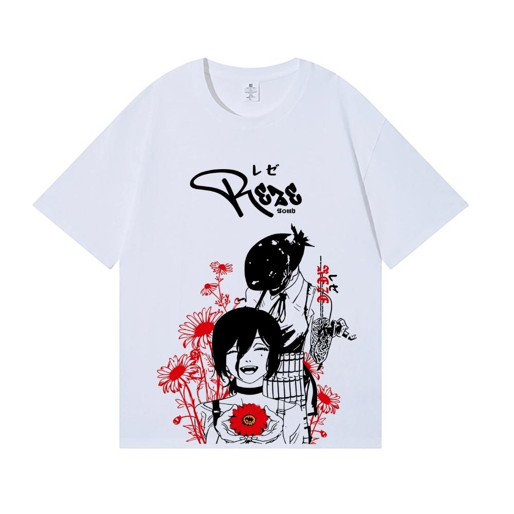 

2026 New Chainsaw Unisex Japanese Style Classic Tee Highquality Streetwear T Shirts Suitable for Both Unisex and Women Summer Tshirt S