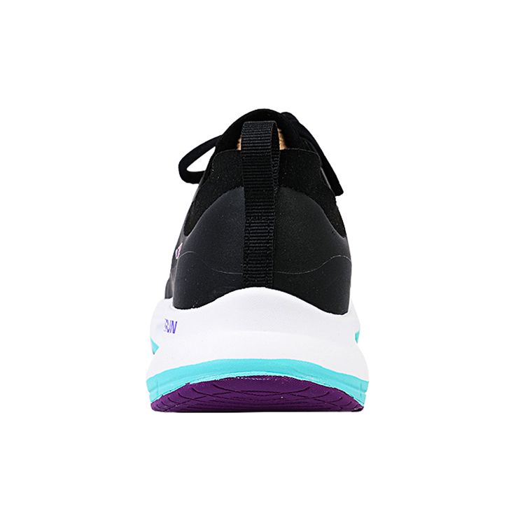 Skechers Go Run Pulse Fabric Trendy Sports Low-Top Casual Shoes Women sneakers Black Multicolor 128658-BKMT