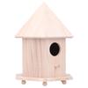 Wooden Bird House Feeder Nesting Box with Bracket for Outdoor Garden Patio Decoration