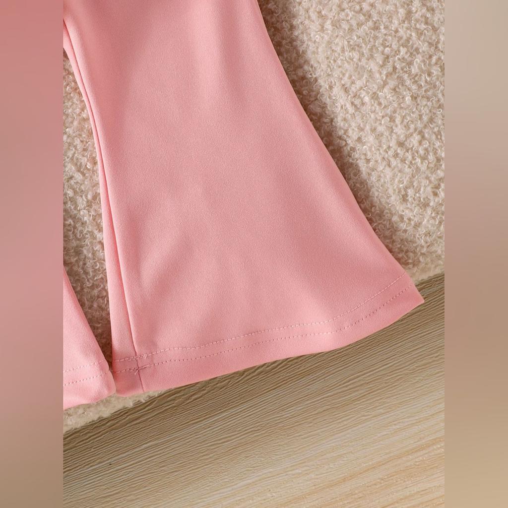 Kids Casual Long-Sleeve Set, Comfortable Daily Wear Outfits