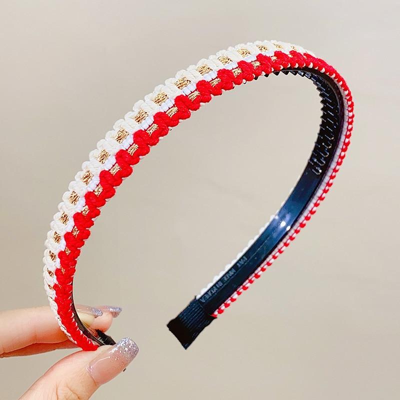 

Эффектные простые обручи для волос ручной работы для девочек, винтажные ленты для волос из твердого материала, повязка на голову для женщин, аксессуары для волос, обруч для мытья лица