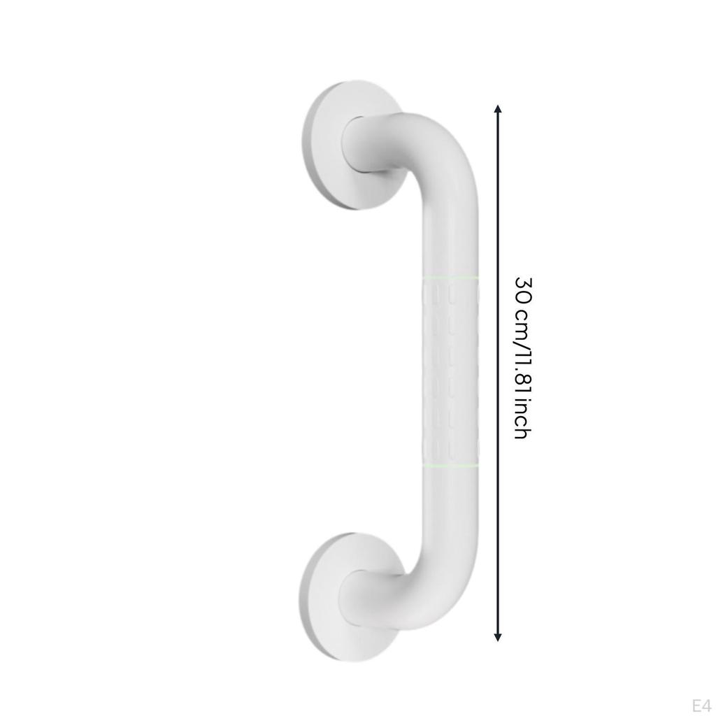 Grab Bar with AntiSlip Texturing | Sturdy StainlessSteel Inner Tube, Bathroom Bar, for Shower