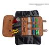 Barber Scissors Bag, Hair Stylist Organizer Holder for Pet Grooming Tools, Combs Clippers, PU Leather Portable Carry Case