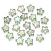 30pcs/lot 8mm Colored Electroplated Star Beads Loose Spacer Pentagram Glass Beads For DIY Bracelet Earrings Jewelry Accessories