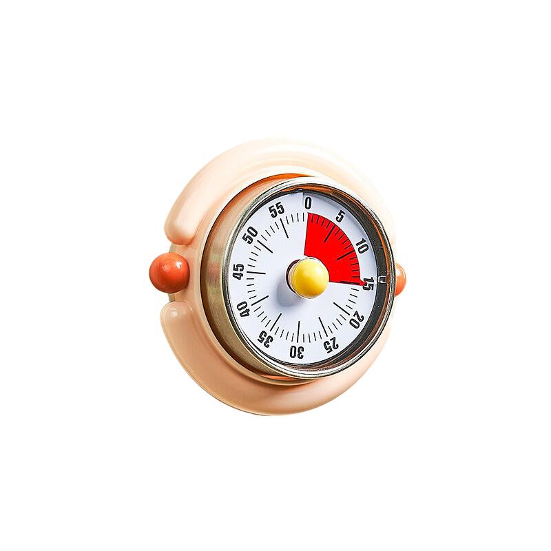 Elegant Vintage Kitchen Timer With Magnetic Attachment - 60-Minute Countdown & Audible Alarm, Perfect For Cooking, Office Tasks