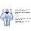 2Pcs Pressure Switch 120-150 PSI Air Compressor Pressure Switch 1/4" NPT External Thread Quick-connect For Pneumatic Systems