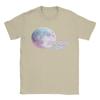 Unisex Copy Moon Joy Artemis II Space T Shirt Pure Cotton Tops Novelty Short Sleeve Round Neck Tees New Arrival TShirt