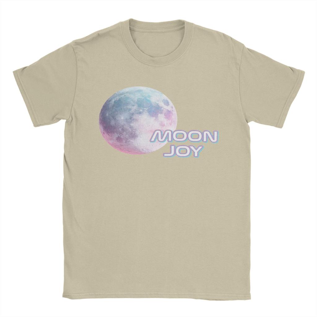 Unisex Copy Moon Joy Artemis II Space T Shirt Pure Cotton Tops Novelty Short Sleeve Round Neck Tees New Arrival TShirt