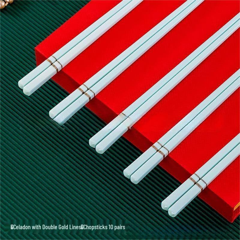 Qianxing Non-slip Ceramic Dinner Chopsticks