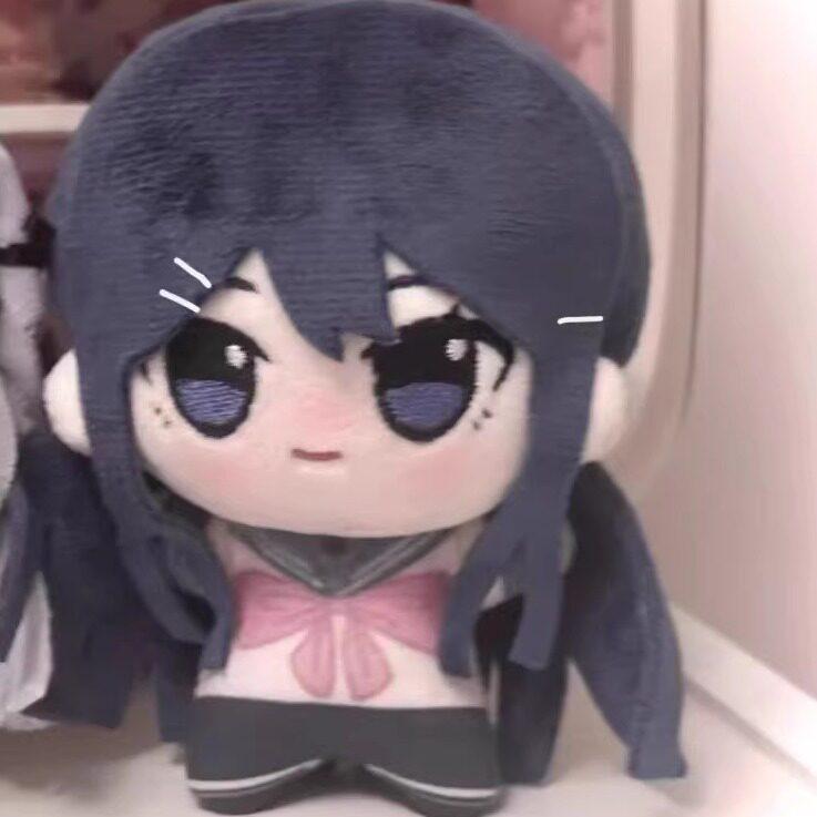 10cm Danganronpa Character Plush Doll Pendant Cotton Stuffed Toy Kyoko Sayaka Shuichi Kokichi Kaede