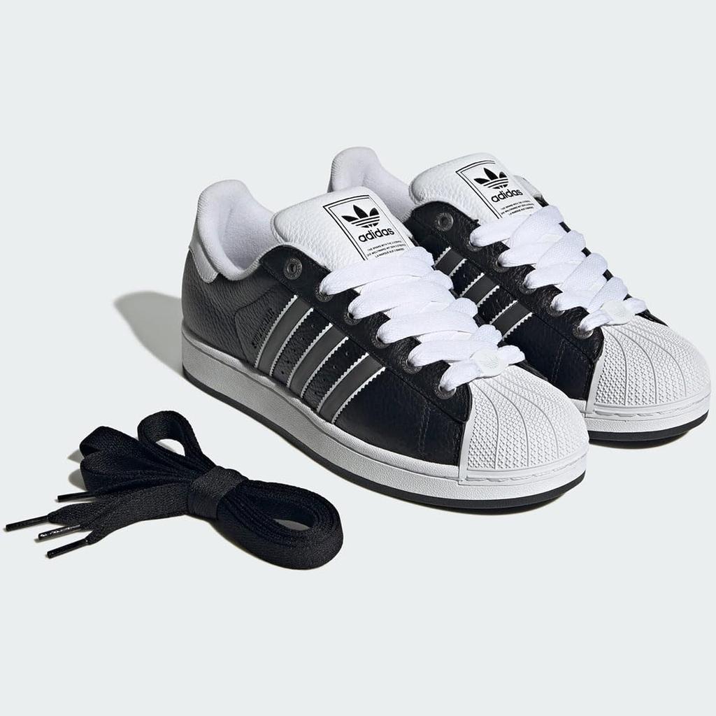 Adidas Superstar II Core Size JQ3209, Black/Matte Silver/Cloud White, 24.0cm