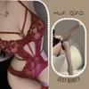 Hollow Skinny Underwear Sexy Siamese Temptation Strap Perspective Lace Free Purple Flirting Underwear