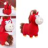 Zodiac Year Of The Horse Plush Toy With Short Plush Material For New Year Gift