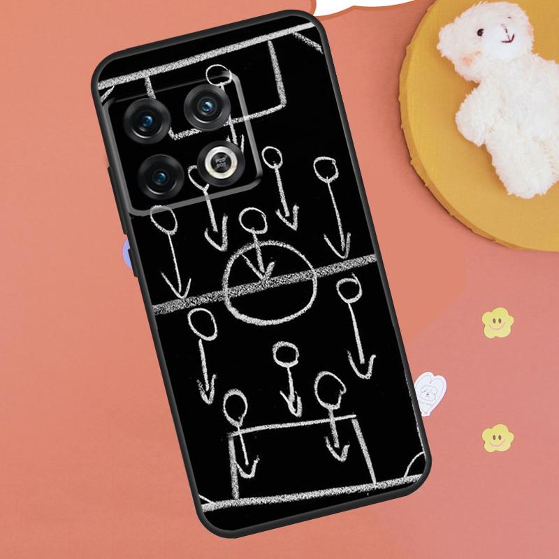 Football Soccer Tactics Time Case For OnePlus Nord CE 5 2 3 4 Lite N20 N30 OnePlus 15 13 12 11 10R 13R 12R 10T 13T Funda