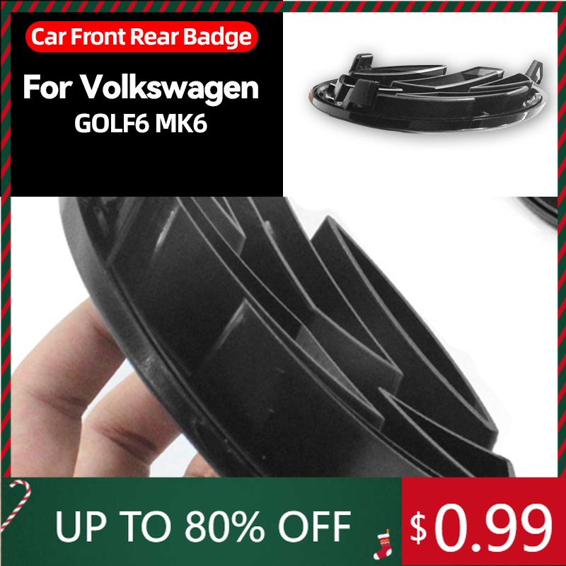 Golf 7 7.5 MK7 MK7.5 GTI 2026 Hot For VOLKSWAGEN VW VW 135mm Car Front Grille Badge and 110mm Rear Trunk Emblem Lid Logo Accesso