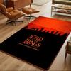 Lord Rings Floor Rug Office Rug Design for Hallway Study Room Game Room Dining Room Anti-slip Rug Decorate Offices Perfect Gift for Women/Men