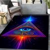 1Pc Freemason Print Rug - home decoration Carpet For Living Room Bedroom Flooring Computer Chair Area Rug
