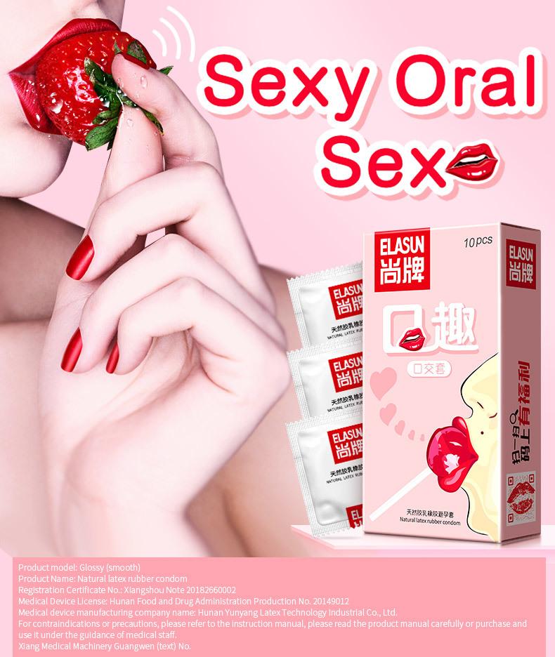 10pcs Oral Sex Condoms Fruit Taste Specifically Adult Supplies Smooth Ultra Thin Sleeve For Penis Vaginal Stimulation Sex Toys