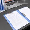 Deli A4 Blue Hard Folders with Double Metal Clips, 5-Pack