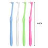 Orthodontic Interdental Toothbrush Teeth Cleaning Tooth-floss Soft Brush for People with Brace Gap Cleaning Tool