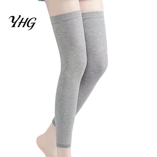 Lange Schlauch-Knieschoner Weiche Wärmer für Kälteschutz, Atmungsaktive Baumwoll-Beinlinge, Anti-Thermische Ärmel Slip-Wärmer, Elastische Polster Herbst