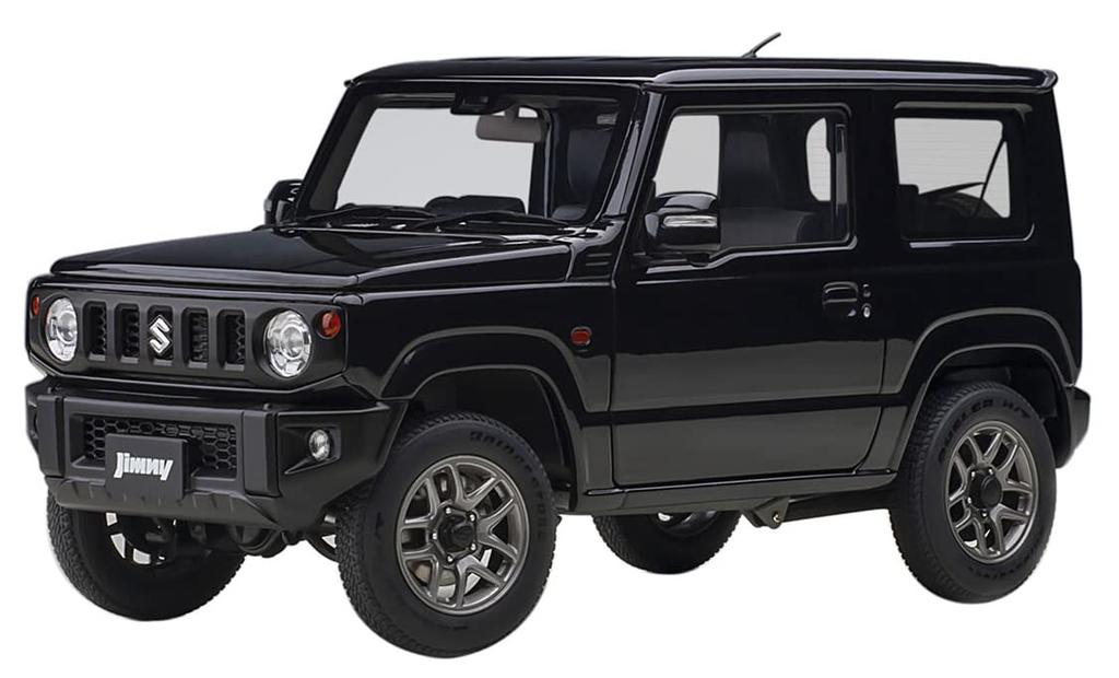 AUTOart Scale Suzuki Jimny Black Pearl Finished Model 78503 1/18 (JB64)