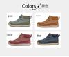 Women's Non-slip Soft Sole Ankle Boots, Spring/Autumn Plus Size Casual Hand-stitched Mother's Shoes